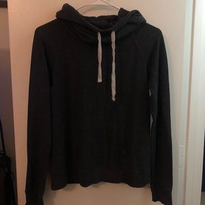 Grey loose Turtleneck sweater